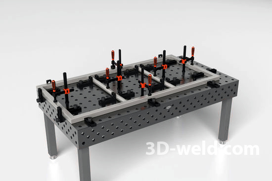 Сварочно сборочный стол 3d weld expert d16